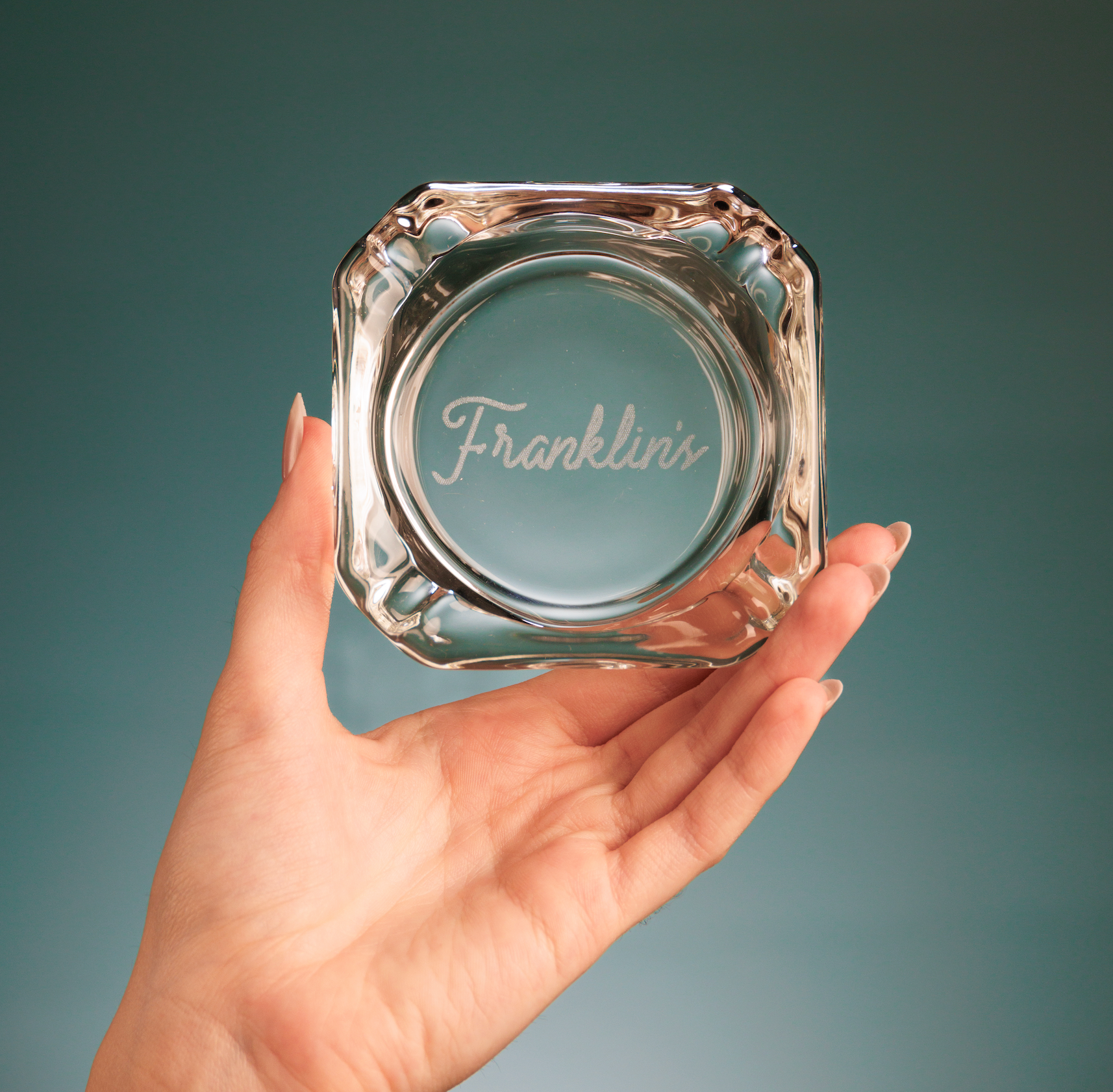 Glass Ashtray (Small)