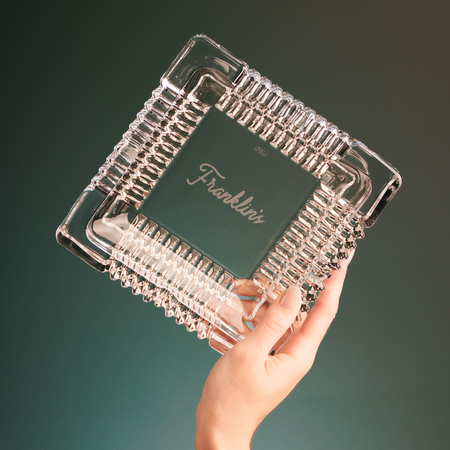 Glass Ashtray (Large)