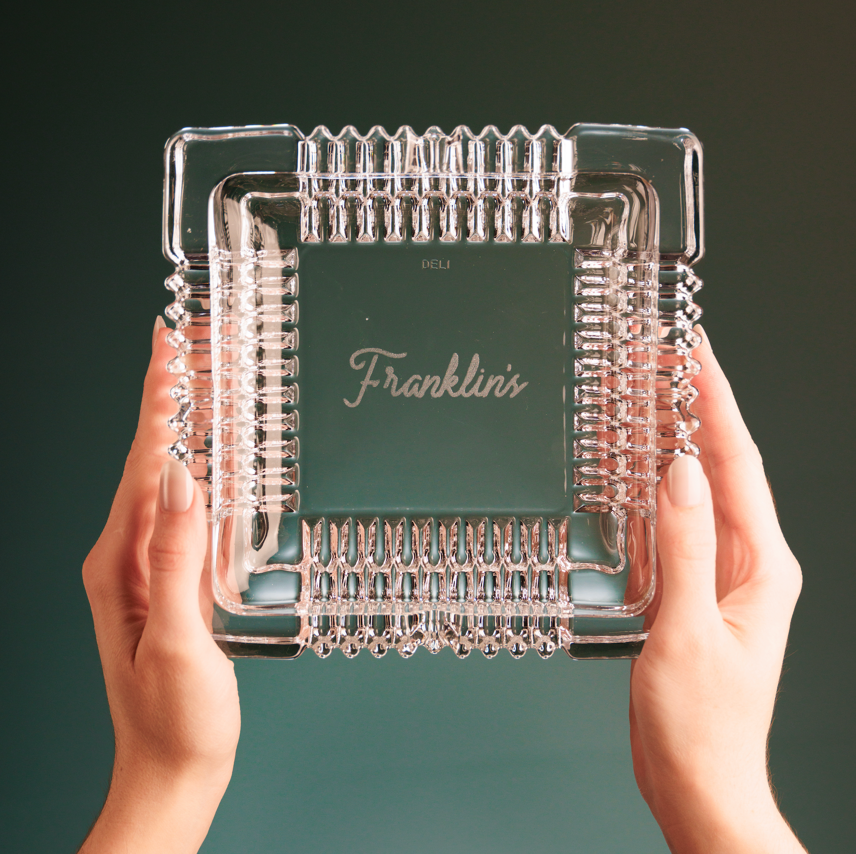 Glass Ashtray (Large)